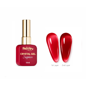 Gel Crystal Glass NAILSUP Red 01 10ml