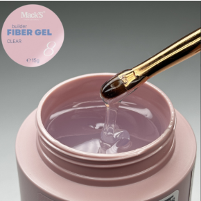 Gel Uv Mack's Fiber Clear 15g
