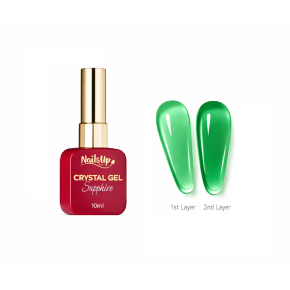 Gel Crystal Glass NAILSUP Green 03 10ml