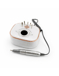 Freza Electrică Profesională Unghii 35.000 RPM, Reîncărcabilă, USB Type-C, NAILSUP Alb
